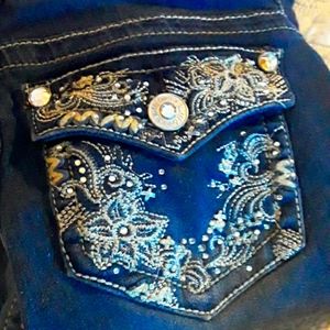 Wallflower blue jeans